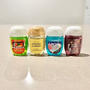 Bath & Body Works PocketBac Hand Sanitizers Lot of 4 Rare Poshmark